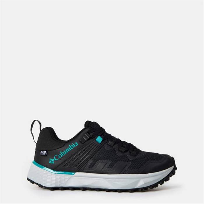 コロンビア Columbia 【 Facet Outdry Waterproof Walking Shoe Womens Women Black Teal 】 レディース レディース 黒いこと 黒いこと