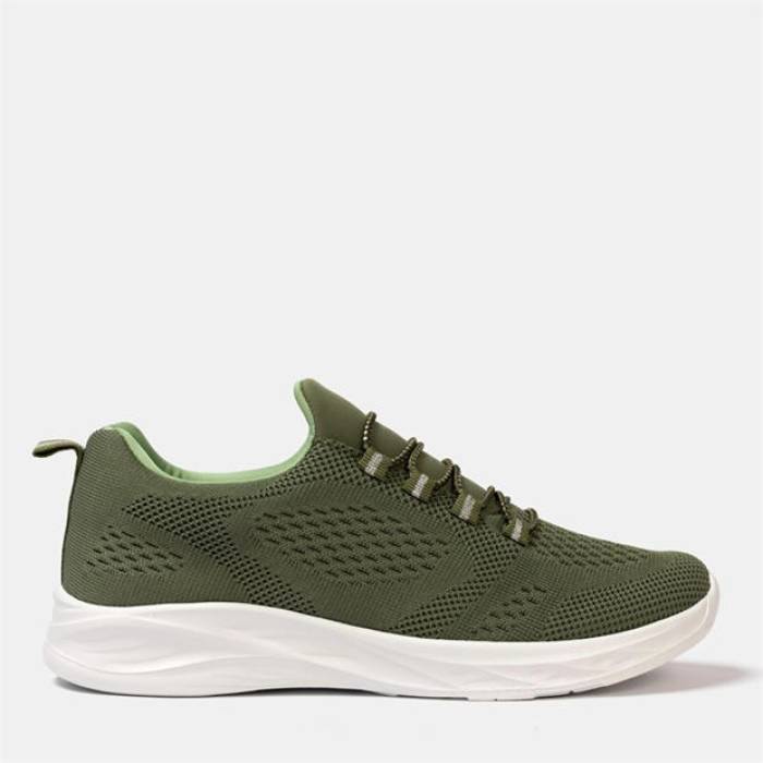 Donnay 【 Knit Runner Women Slip On Trainers Women Army Green 】 編み物 シューズ スニーカー レディース 正規陸軍 green 緑・緑であること