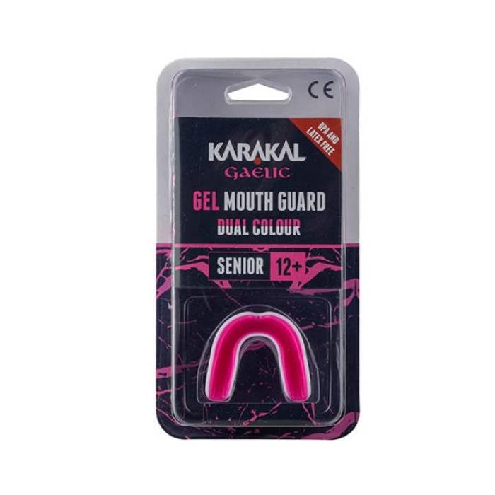 Karakal 【 Gel Mouthguard Senior Unisex Pink 】 年がしら ユニ一発やる pink さくら色