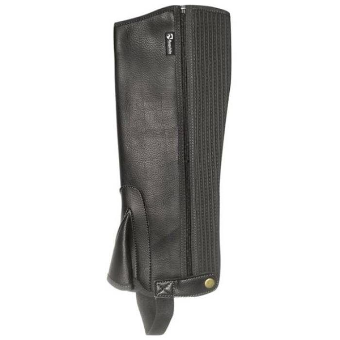 Requisite 【 Childs Synthetic Half Chaps Unisex Black 】 ハーフ ユニセックス 黒色 ブラック