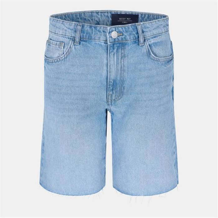 ノイズィーメイ Noisy May 【 Loose Shorts Ld99 Women Lt Blue Denim 】 さる股引き レディース 青碧 青色 ジーンズ レディースファッション-ボトムス-パンツ