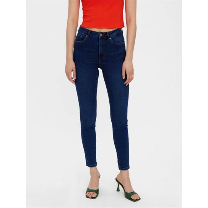 ヴェロモーダ Vero Moda 【 Women\u0027s Skinny Jeans Women Dark Blue Denim 】 レディース スキニー デニム レディース 青味 青み ジーンズ
