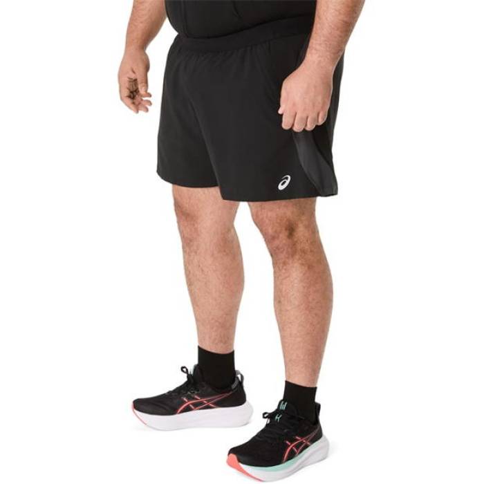 アシックス Asics 【 Performance Running Shorts Men Black 】 演奏 さる股引き メンズ 黒いこと 黒いこと
