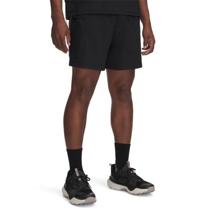 アンダーアーマー Under Armour 【 Performance Running Shorts Men Black 】 演奏 さる股引き メンズ 黒いこと 黒いこと