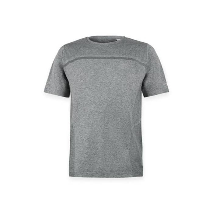 Karrimor 【 Xlite Mens Running Short Sleeve Top Men Grey Marl 】 メンズ Sleeve 捩り メンズ 薄墨色 薄墨色