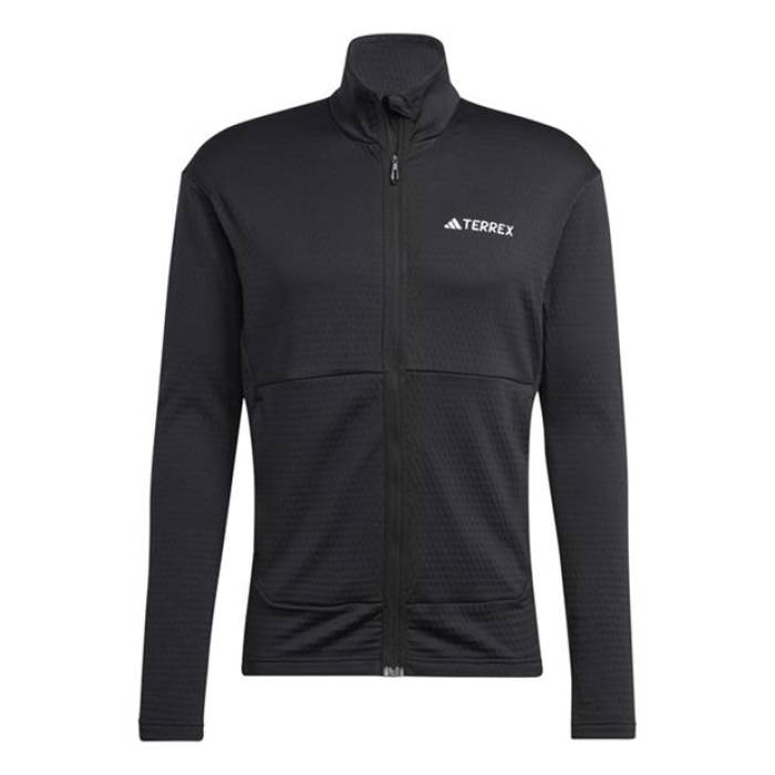 アディダス Adidas 【 Terrex Fleece Jacket Men Black 】 フリース Jacket ジャケット メンズ 黒色 ブラック|スニケス