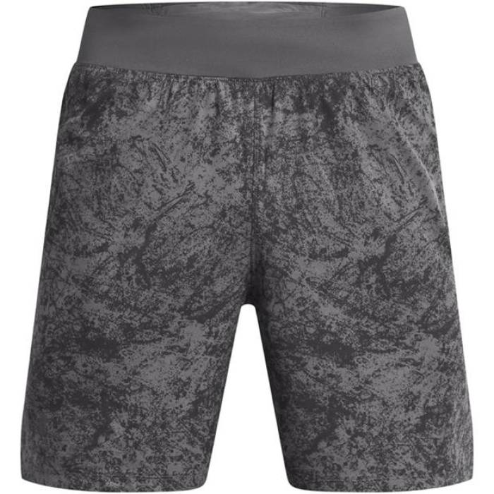 アンダーアーマー Under Armour 【 Launch Pro Printed Performance Running Shorts Men Rock/Green 】 労働者階級 演奏 さる股引き メンズ green 緑・緑であること