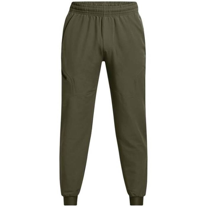 アンダーアーマー Under Armour 【 Unstoppable Closed Hem Woven Joggers Men Green/Black 】 Woven ウーブン ジョガーパンツ メンズ green 緑・グリーン 黒色 ブラック