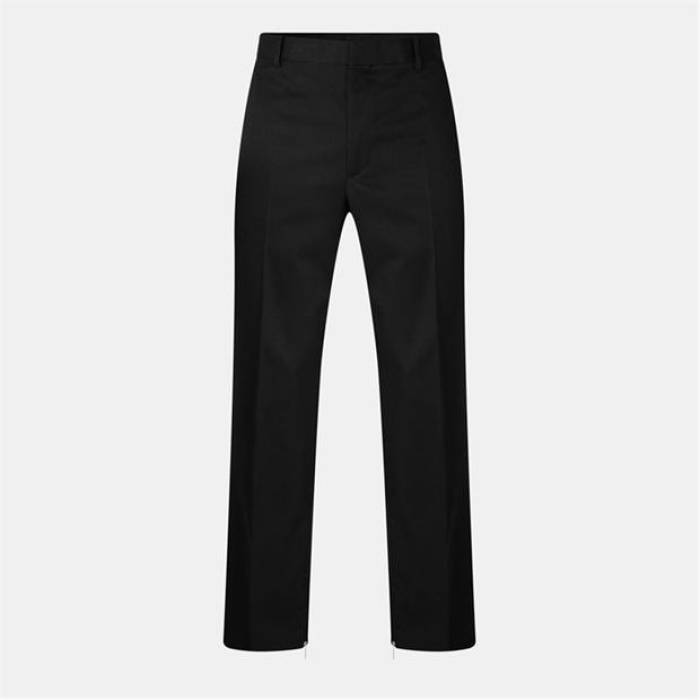 Off White 【 Men's Slim Fit Trousers Men Black 】 メンズ slim スリム メンズ 黒色 ブラック