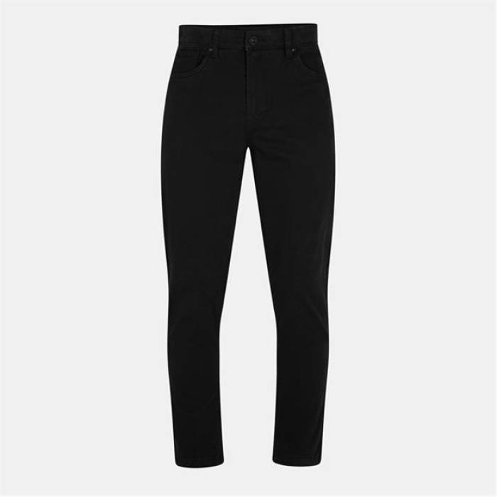 Threadbare 【 Men's Wyesdale Chinos Men Black 】 メンズ メンズ 黒色 ブラック