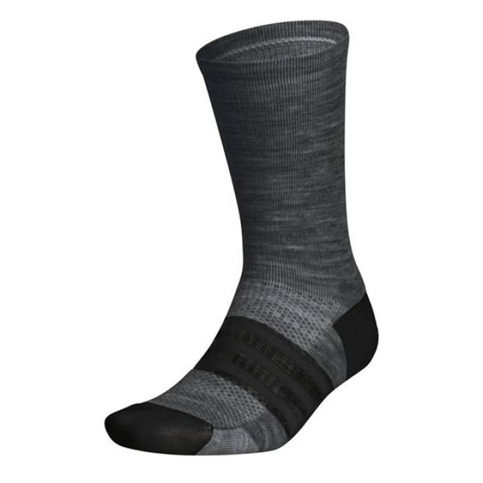 アディダス Adidas 【 Wool Crew Socks Mens Unisex Grey Five Mel 】 クルー ソックス・靴下 メンズ ユニセックス 灰色 グレー