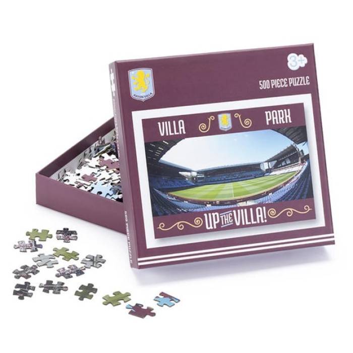 Team 【 Football Officially Licensed Jigsaw Puzzle 500 Pieces Unisex Aston Villa Fc 】 蹴球 ユニ一発やる