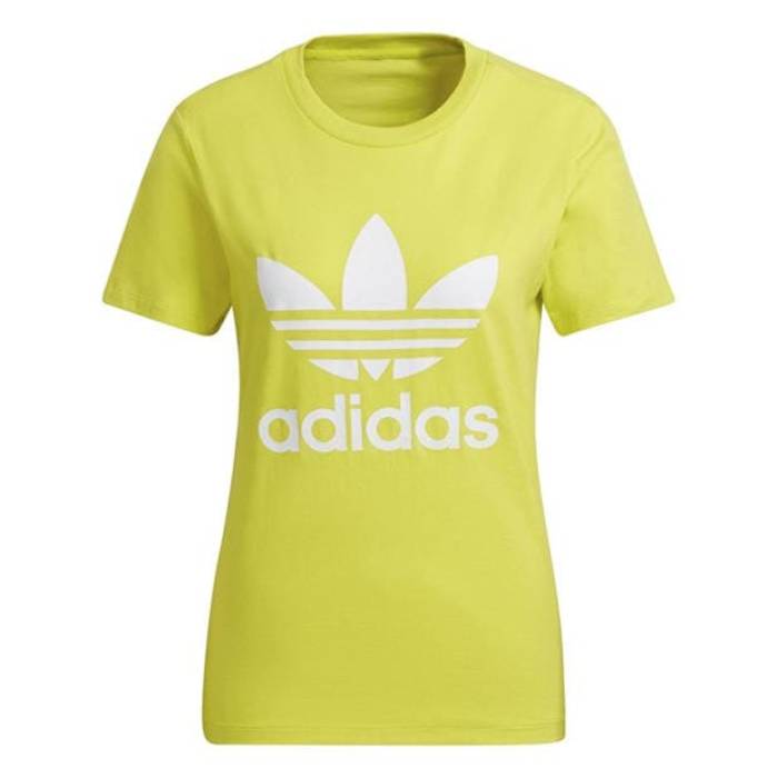 アディダス Adidas Originals 【 Trefoil Regular Fit T-Shirt Women Shosli 】 トレフォイル Tシャツ レディース|スニケス