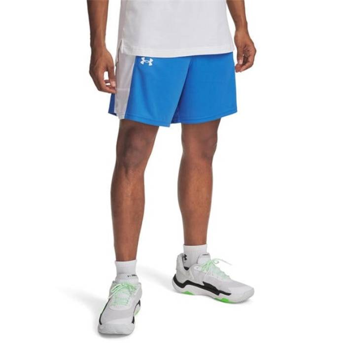 アンダーアーマー Under Armour 【 Zone 7-Inch Shorts Mens Men Blue Atlantis 】 zone 地域 さる股引き メンズ メンズ 青碧 青碧