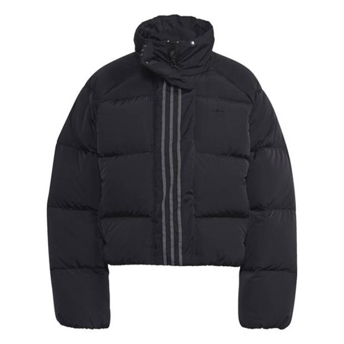 アディダス Adidas 【 Short Down Jacket Womens Women Black 】 ダウン Jacket ジャケット レディース レディース 黒色 ブラック