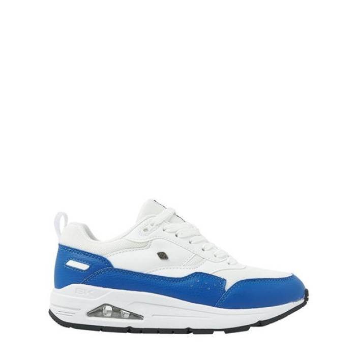 ブリティッシュナイツ British Knights 【 Lennox Sneakers Juniors Kids White/Blue 】 ジュニア キッズ 白色 ホワイト 青色 ブルー