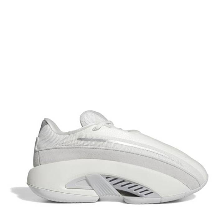 アディダス Adidas 【 Mad Infin Basketball Trainers Kids Core White 】 バスケットボール シューズ スニーカー ジュニア キッズ コア 白色 ホワイト|スニケス