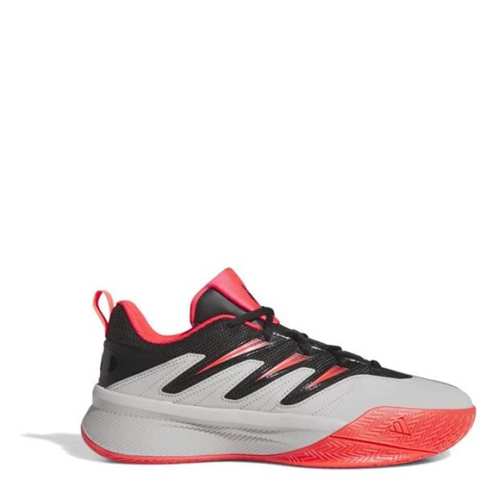 アディダス Adidas 【 Dame Crtd 3 Jn99 Kids Black/Red/Grey 】 ジュニア キッズ 黒色 ブラック Red 赤・レッド 灰色 グレー｜スニケス