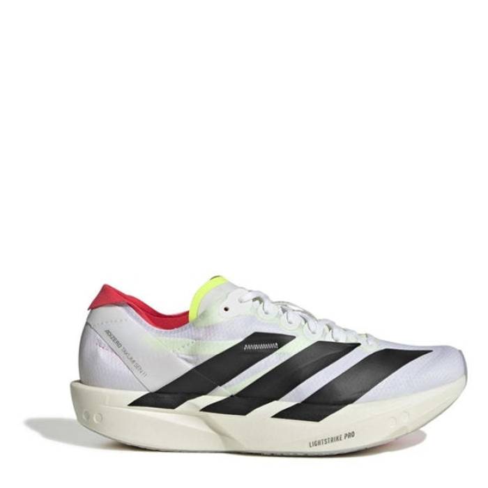 アディダス Adidas 【 Adizero Takumi Sen 11 Trainers Womens Women White/Black 】 アディゼロ シューズ スニーカー レディース レディース 白色 ホワイト 黒色 ブラック