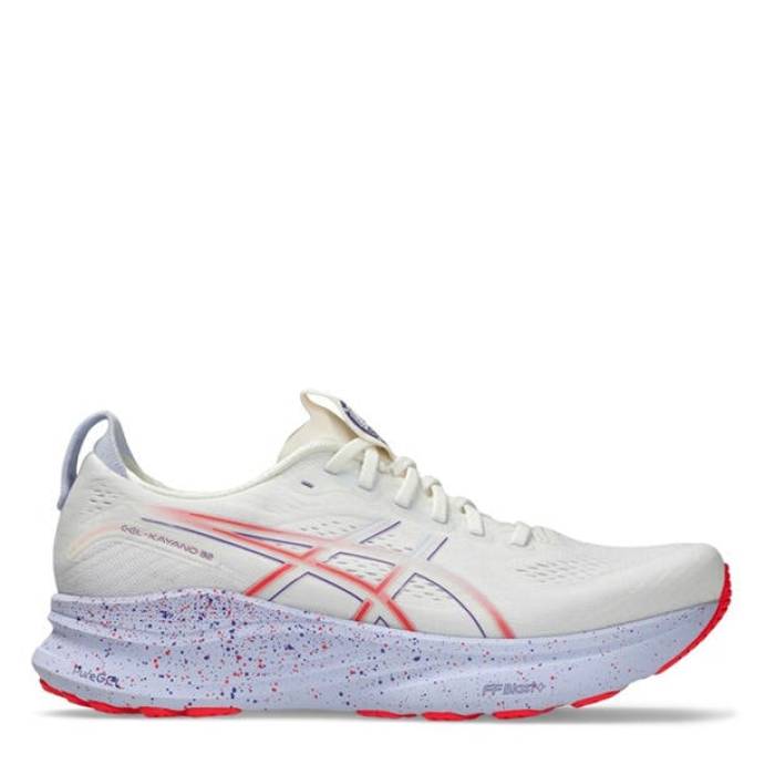 アシックス Asics 【 Gel-Kayano 32 Mens Running Shoes Men Cream/Purple 】 メンズ シューズ 運動すること靴 メンズ 皮膚軟化剤 Purple 紫・パープル