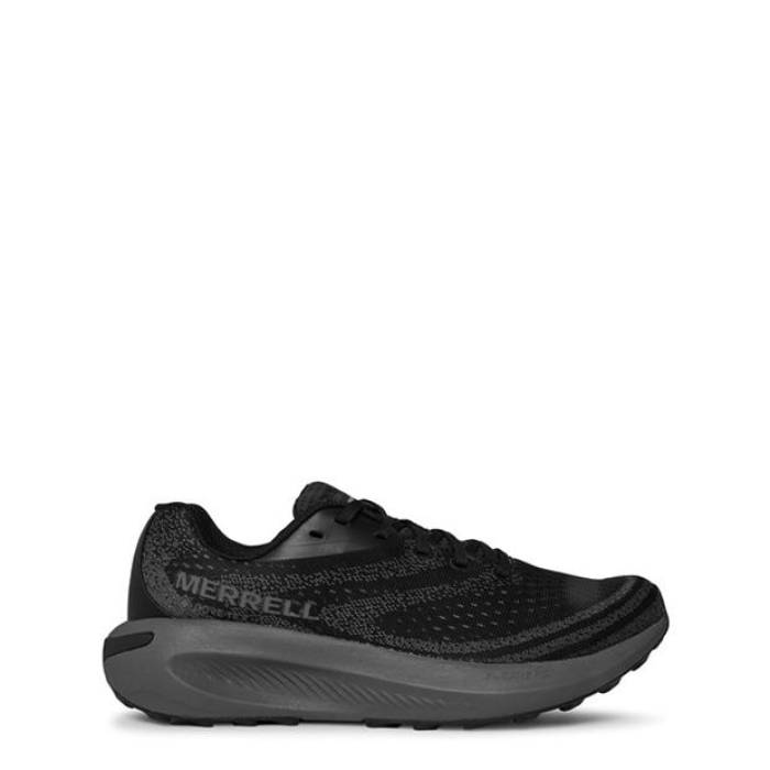 メレル Merrell 【 Morphlite Off-Road Trail Running Shoes Men Black/Rock 】 シューズ 運動すること靴 メンズ 黒いこと 黒いこと