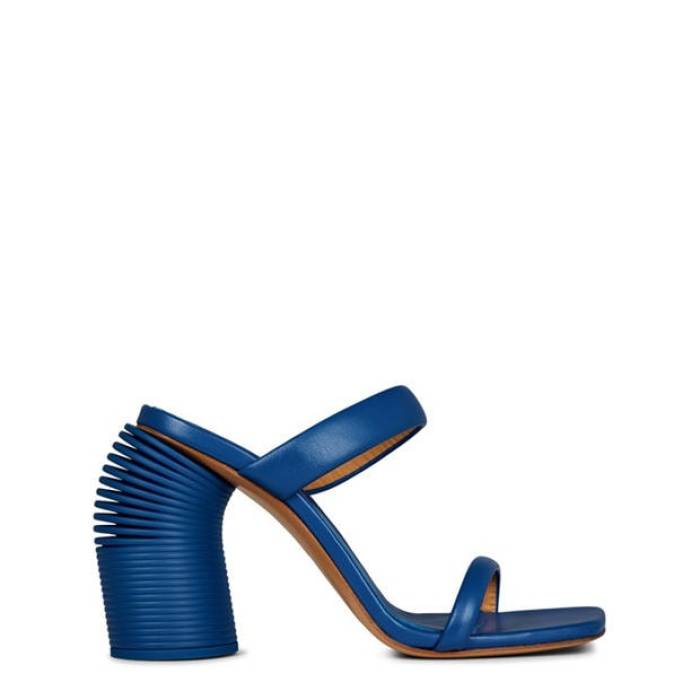 Off White 【 Women\u0027s Spring Sandals Women Blue 】 レディース Spring 春月 サンダル レディース 青碧 青碧
