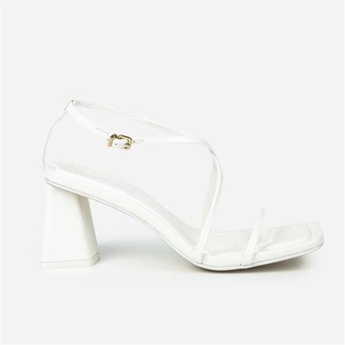 Wheres That From 【 Heeled Sandal Women Cream 】 レディース クリーム