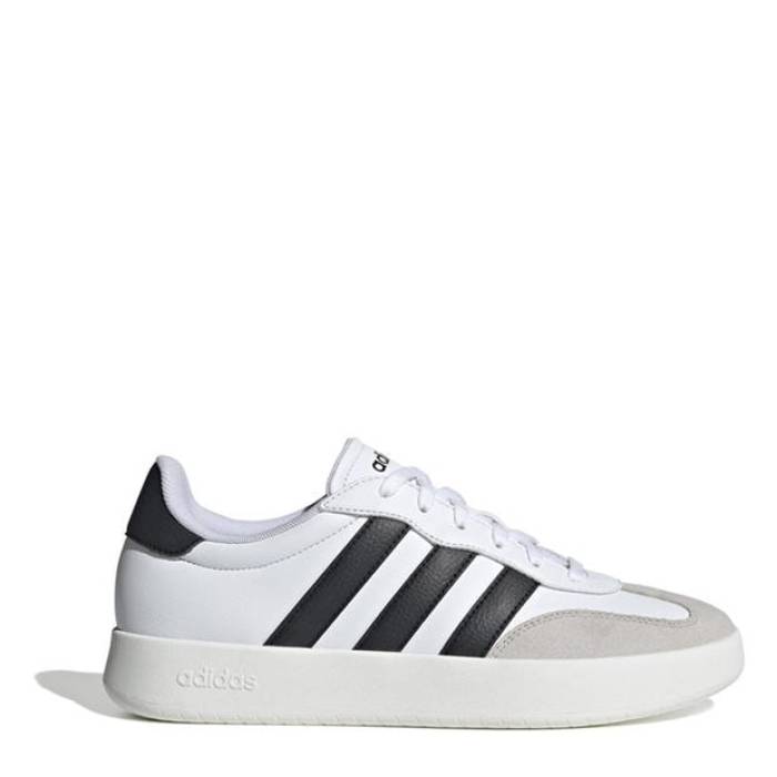 アディダス Adidas 【 Barreda Shoes Mens Men White/Blck/Grey 】 シューズ 運動すること靴 メンズ メンズ 白いこと 白いこと 薄墨色 薄墨色
