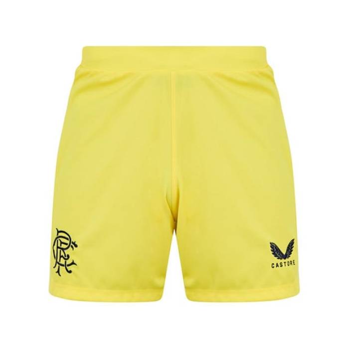 Castore 【 Rangers Fc Third Goalkeeper Shorts Men Yellow 】 レンジャース ショーツ メンズ yellow 黄色・イエロー