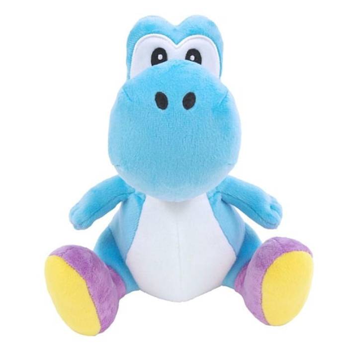 Super Mario 【 Official Green Yoshi Plush Small Unisex Blue 】 green 緑・緑であること ユニ一発やる 青み 青色