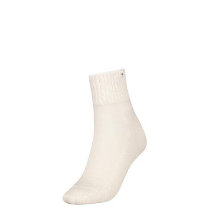 カルバンクライン Calvin Klein 【 Women's Crew Socks Women Off White 】 レディース クルー ソックス・靴下 レディース 白色 ホワイト