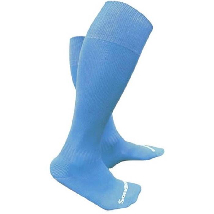 Sondico 【 Football Socks Plus Size Kids Sky Blue 】 フットボール ソックス・靴下 ジュニア キッズ スカイ 青色 ブルー
