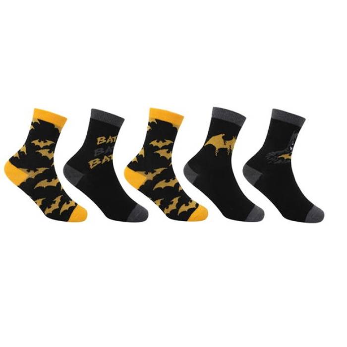 Character 【 Crew Sock 5Pk Children Kids Batman 】 クルー ジュニア キッズ|スニケス