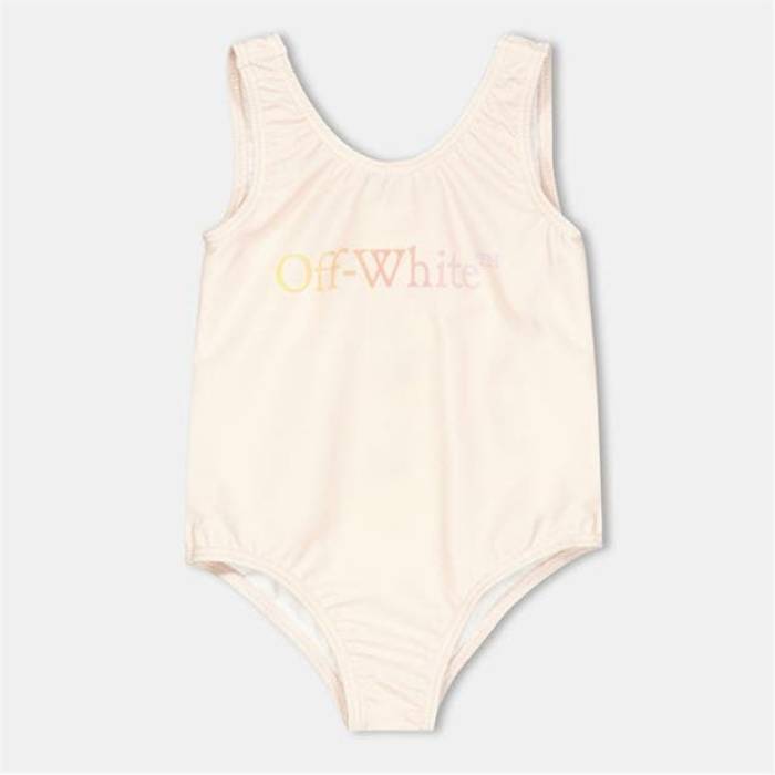 Off White 【 Kids Two Piece Swimwear Kids Pink Multi 】 海水着 お坊っちゃん キッズ pink さくら色