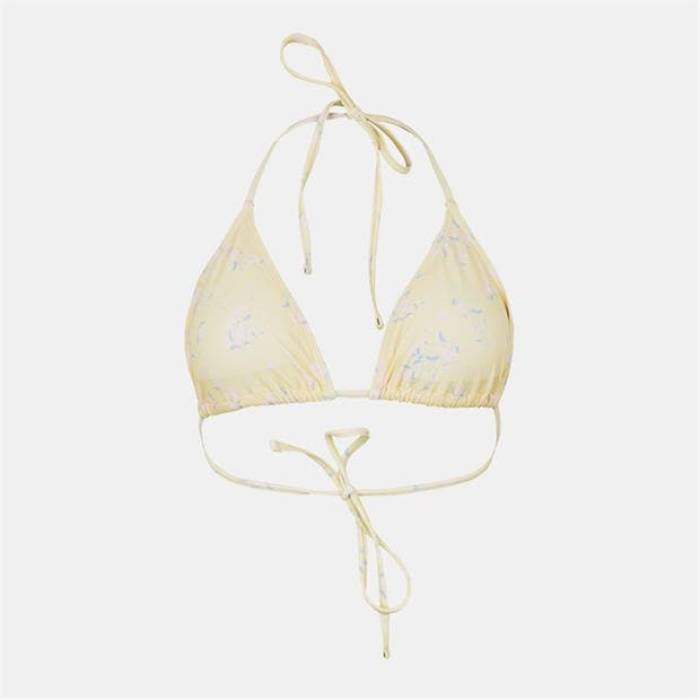 ジャック ウィルス Jack Wills 【 Triangle Bikini Top Women Pastel Buttercp 】 レディース|スニケス