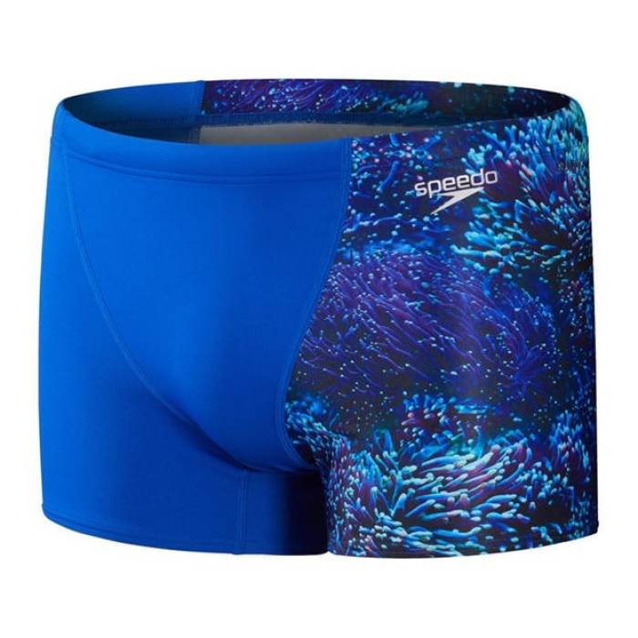 スピード Speedo 【 All Over Print V-Cut Aquashorts Mens Men Blue/Blue 】 メンズ メンズ 青色 ブルー
