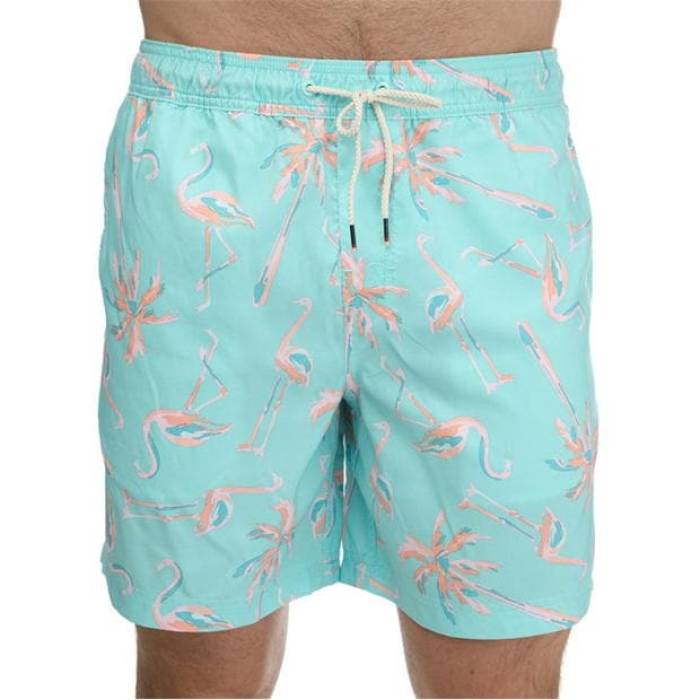 ドッカーズ Dockers 【 7 Inch Swim Shorts Men Ombre Blue 】 ショーツ メンズ 青色 ブルー