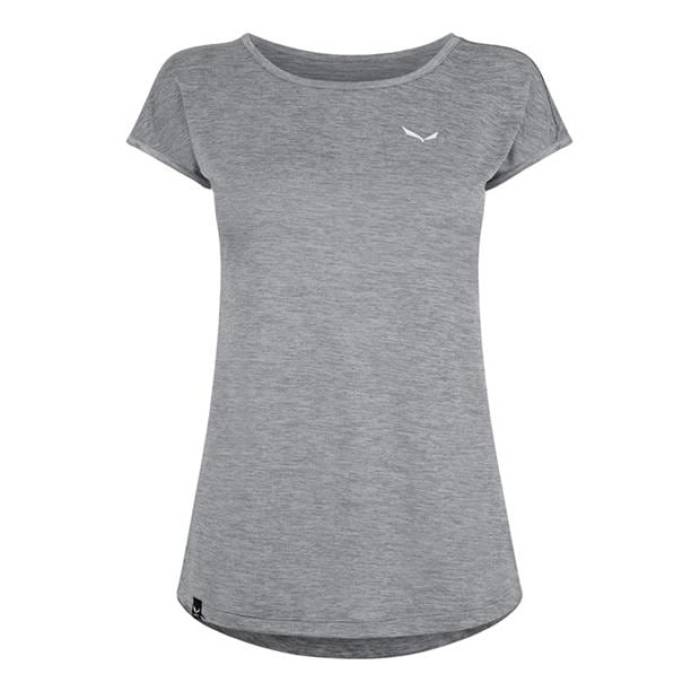 サレワ Salewa 【 Puez Melange Dry T-Shirt Womens Women Shade Mel 】 ティーシャツ レディース レディース
