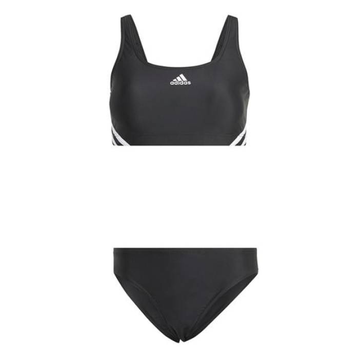 アディダス Adidas 【 3-Stripes Bikini Womens Women Black/White 】 レディース レディース 黒いこと 黒いこと 白いこと 白いこと