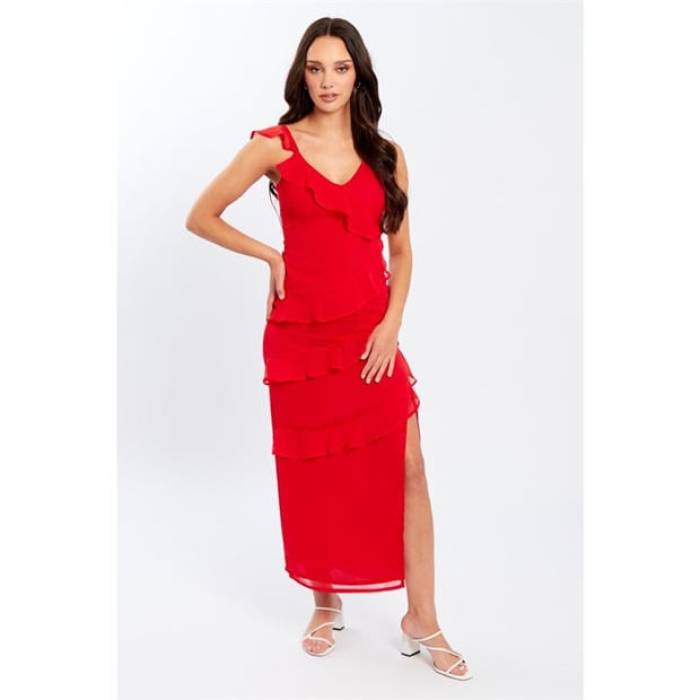 Influence 【 Cami Maxi Dress Women Red 】 ドレス レディース Red 赤・レッド