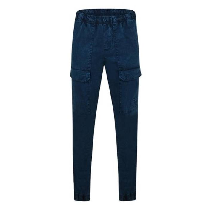 はやりっ児 Champion 【 Closed Hem Woven Tracksuit Joggers Men Blue 】 Woven ウーブン ジョガーパンツ メンズ 青碧 青碧