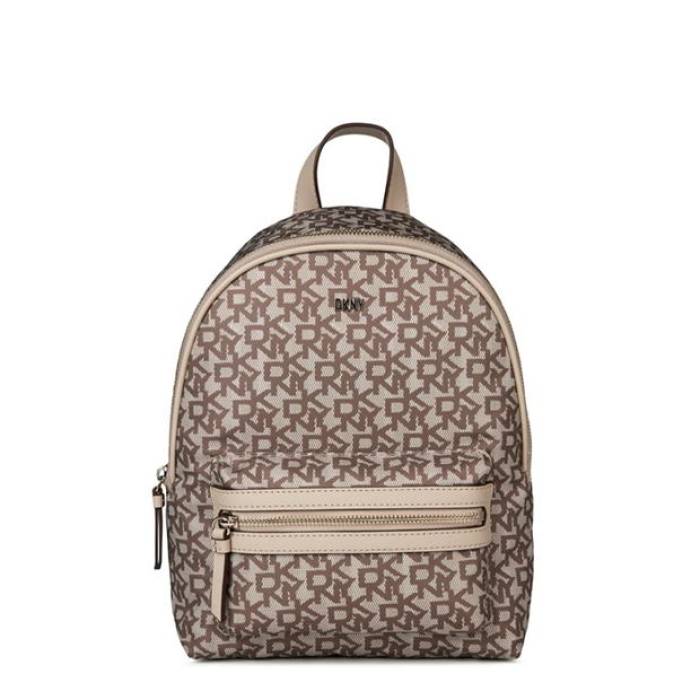 ダナキャランニューヨーク Dkny 【 Backpack Women Clight Khaki 】 うしろ側容器に並べる 御徒面子 背嚢 レディース カーキ