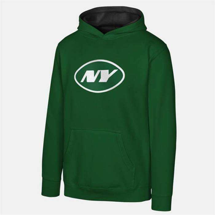 Nfl 【 Licensed Performance Hoodie Kids Ny Jets 】 演奏 フーディー パーカー お坊っちゃん キッズ jets ジェッツ
