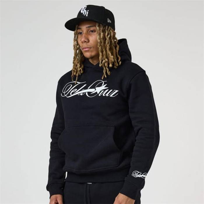Tela Cruz 【 Men's Over The Head Hoodie Men Black 】 メンズ フーディー パーカー メンズ 黒色 ブラック