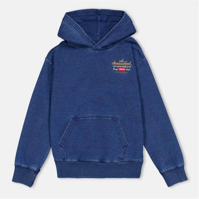 リーヴァイズジーンズ Levis 【 Kids\u0027 Denim Hoodie Kids Iron Horse Mh1 】 ジーンズ フーディー パーカー お坊っちゃん キッズ