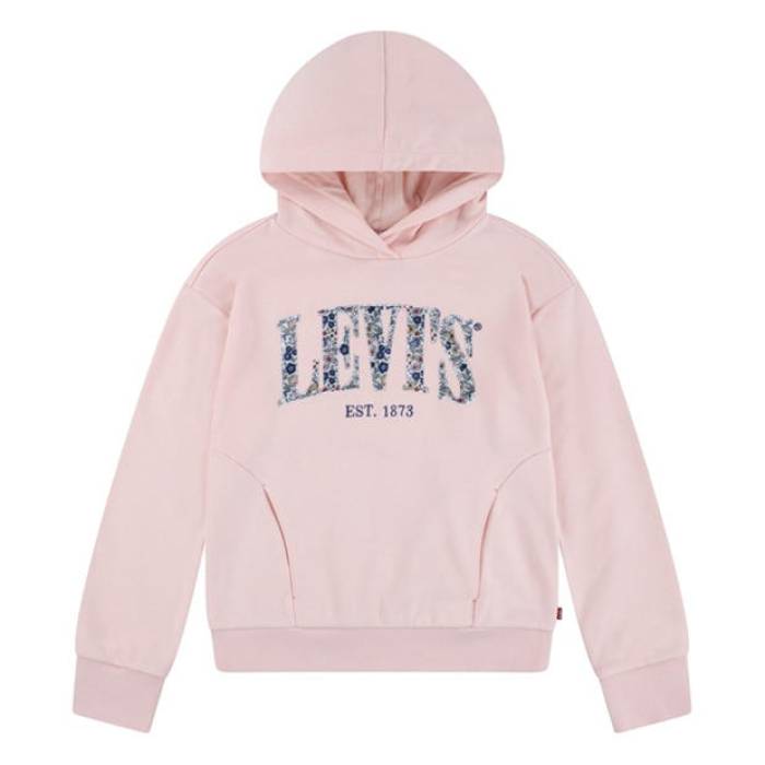 リーヴァイズジーンズ Levis 【 Kids\u0027 Seasonal Hoodie Kids English Rose 】 フーディー パーカー お坊っちゃん キッズ Rose さくら色