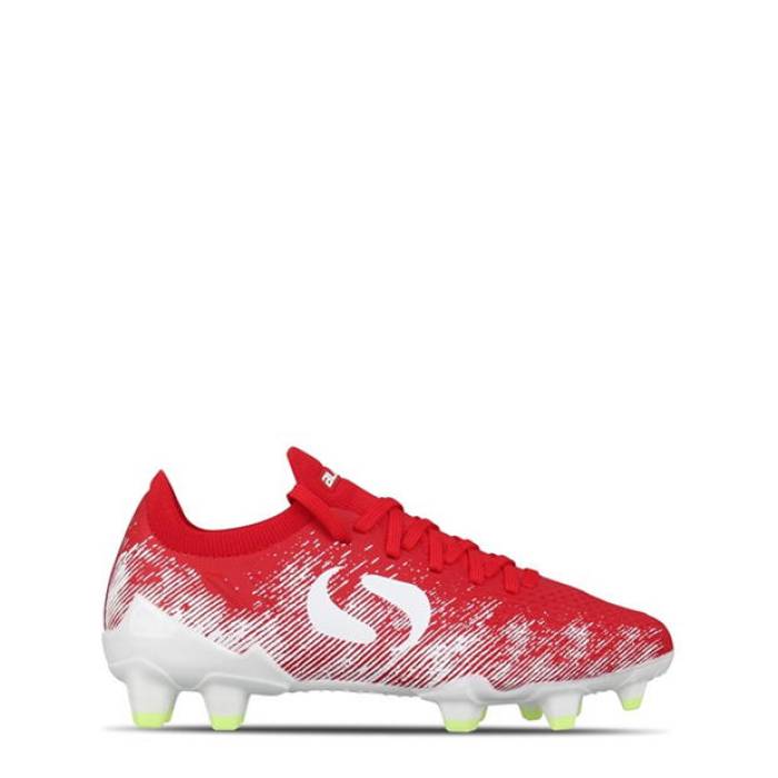 Sondico 【 Blaze Childrens Fg Football Boots Kids Red/White 】 フットボール ブーツ ジュニア キッズ Red 赤・レッド 白色 ホワイト｜スニケス