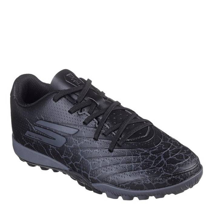 スケッチャーズ Skechers 【 Skx 01 Juniors Astro Turf Football Boots Kids Black 】 ターフ フットボール ブーツ ジュニア キッズ 黒色 ブラック