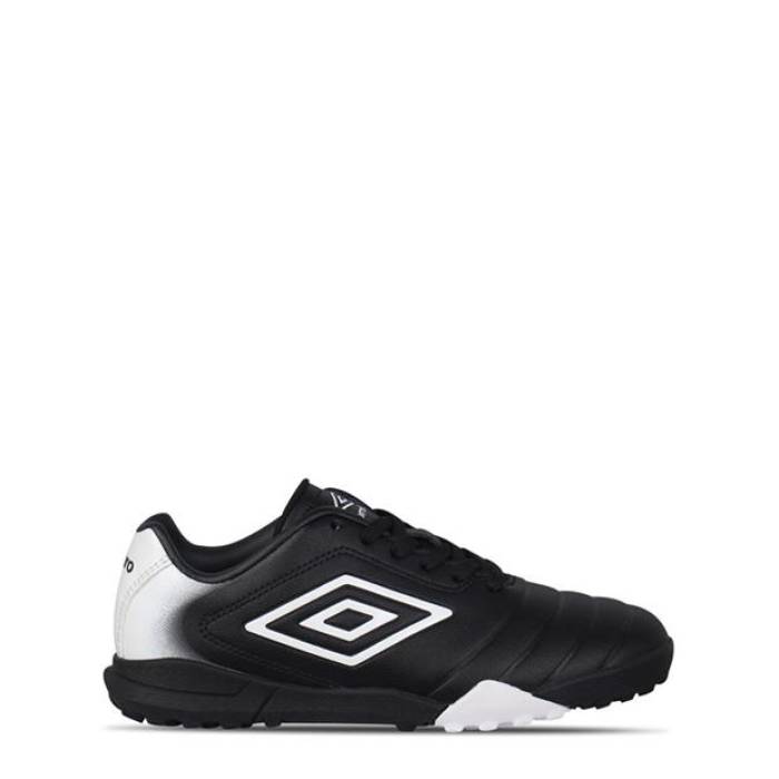 アンブロ Umbro 【 Calcio Astro Turf Trainers Kids Black/White 】 ターフ シューズ スニーカー ジュニア キッズ 黒色 ブラック 白色 ホワイト