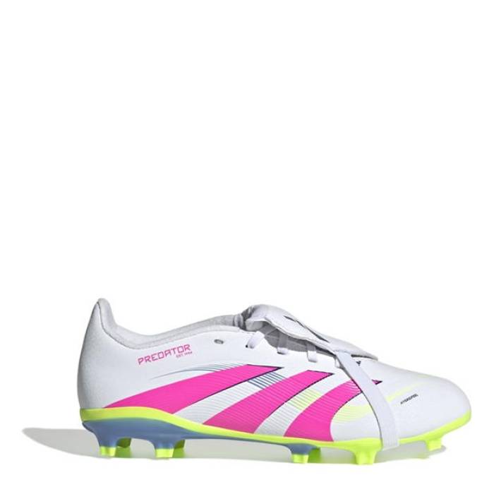 アディダス Adidas 【 Predator League Fold-Over Tongue Childrens Firm Ground Football Boots Kids White/Pink 】 プレデター フットボール ブーツ ジュニア キッズ 白色 ホワイト pink ピンク 28,762円